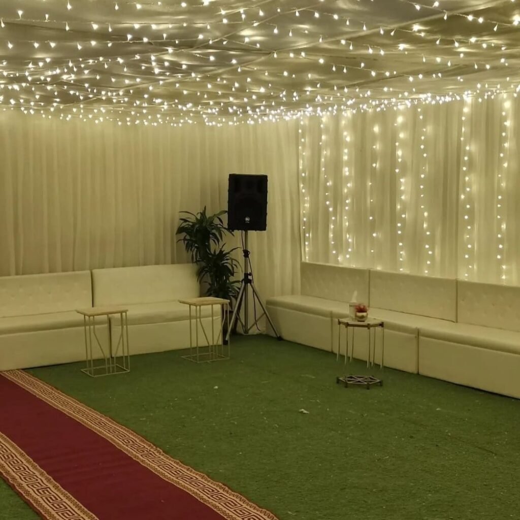 تاجير زينة افراح